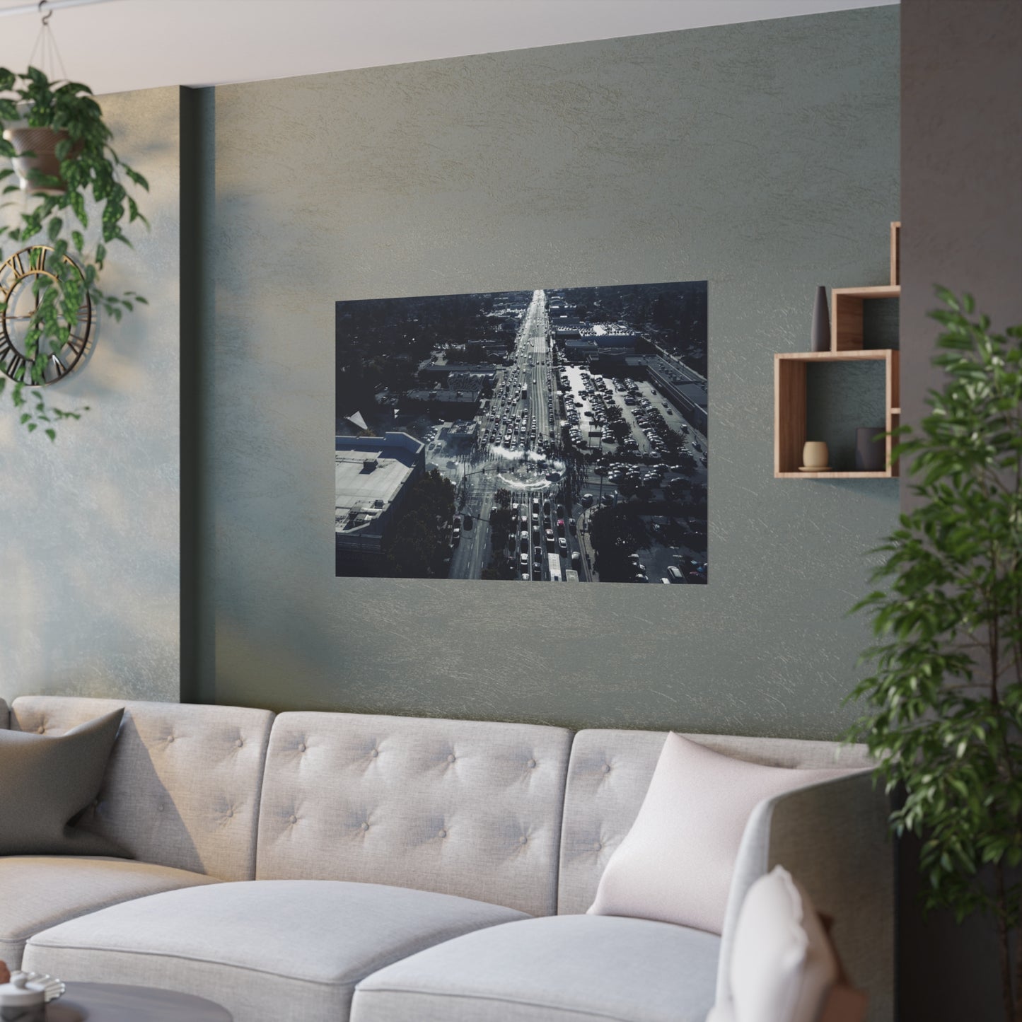 Aerial Street Graphic #606 Poster 36" x 24"