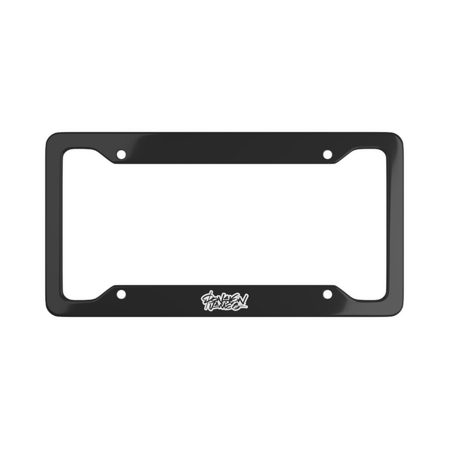 Donavon James Logo License Plate Frame