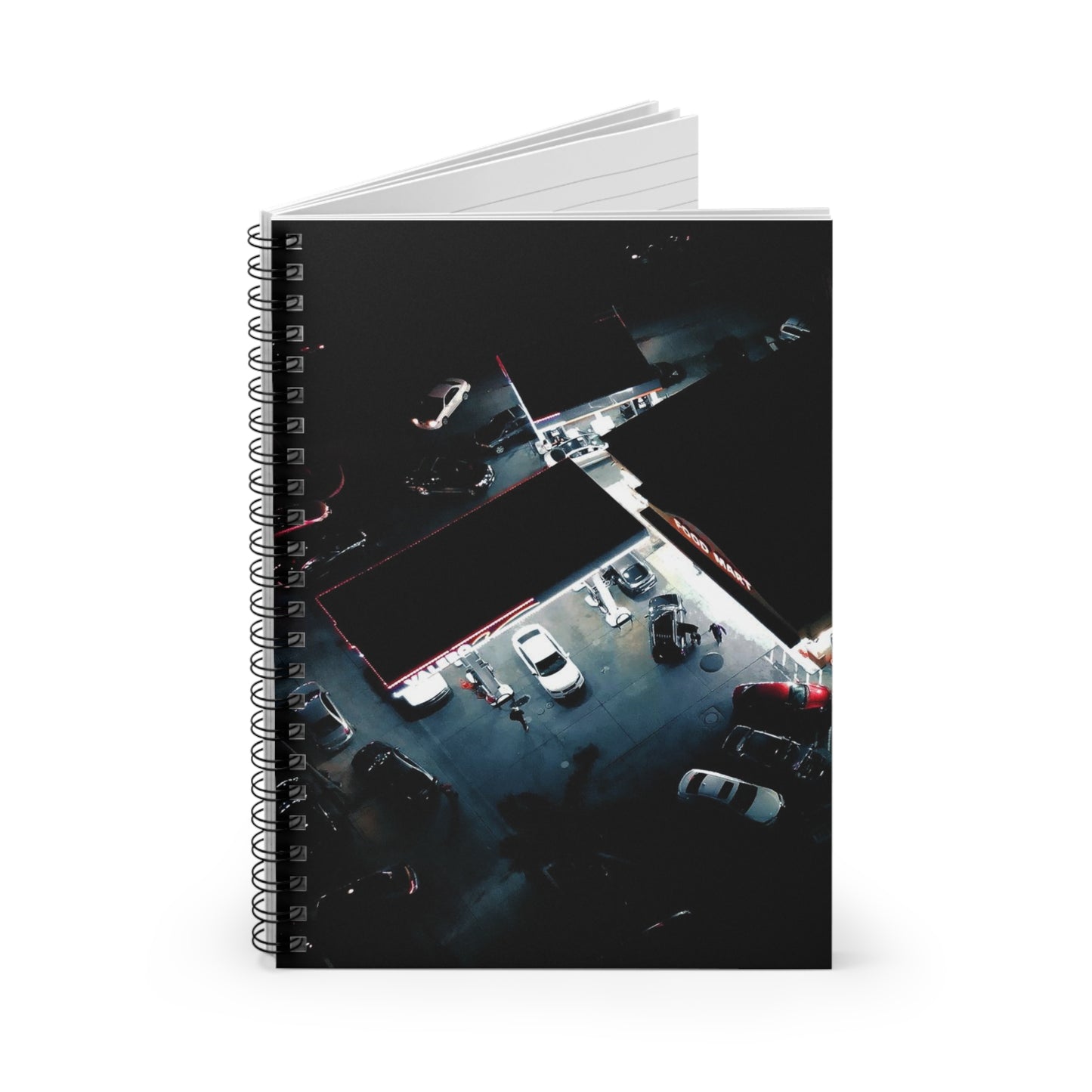 Aerial Street Graphic #602 Spiral Notebook
