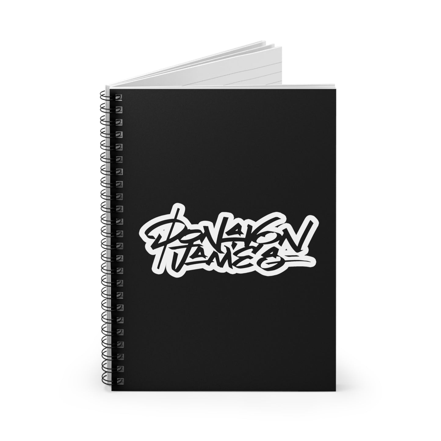 Donavon James Logo Spiral Notebook