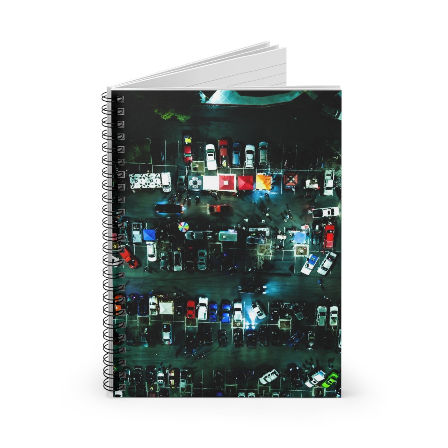 Aerial Street Graphic #610 Spiral Notebook