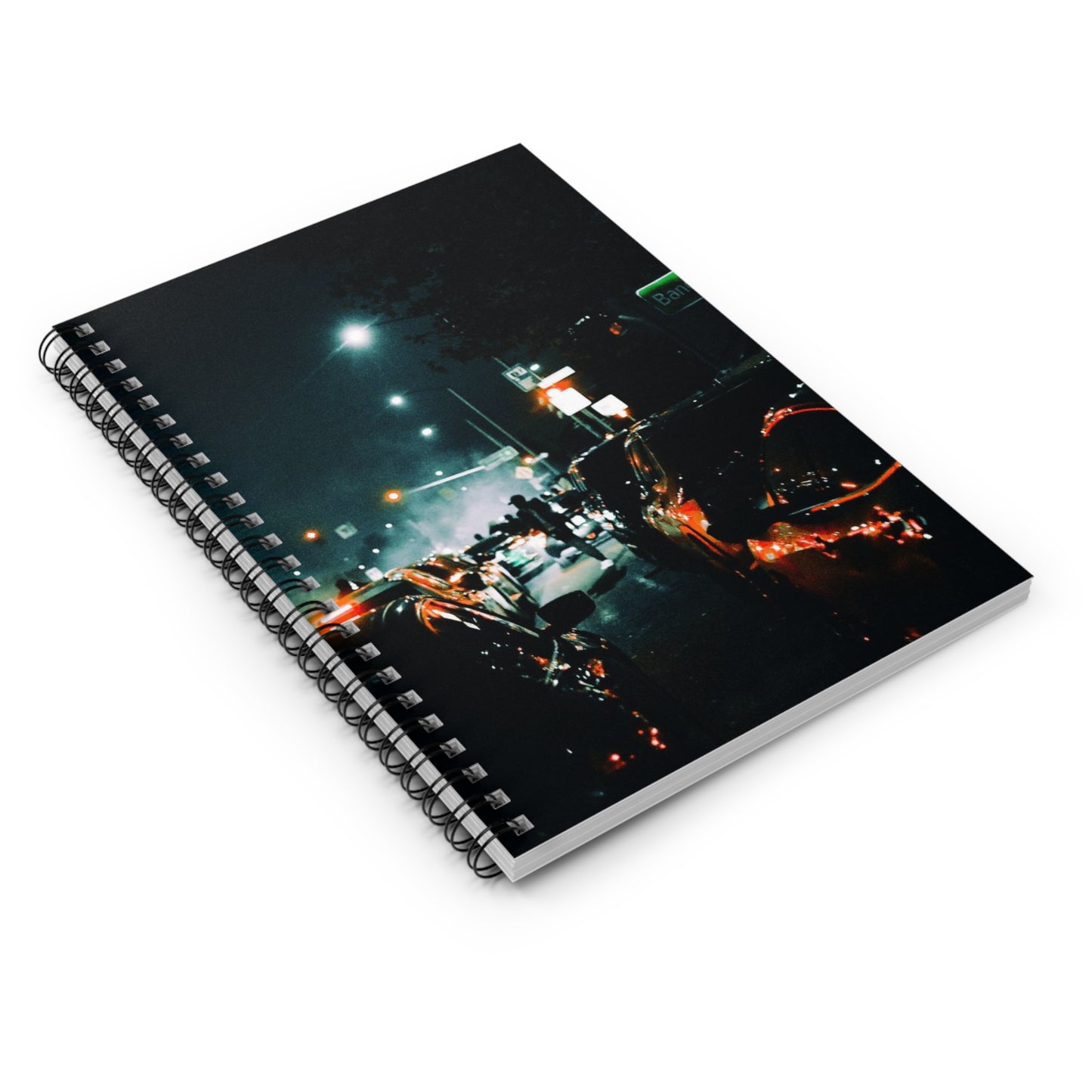 Automotive Street Graphic #11 Spiral Notebook
