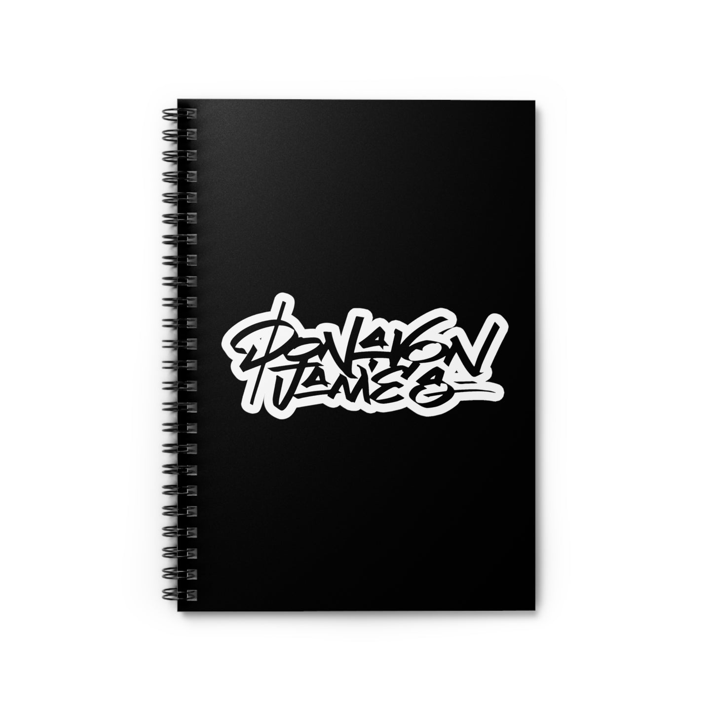 Donavon James Logo Spiral Notebook