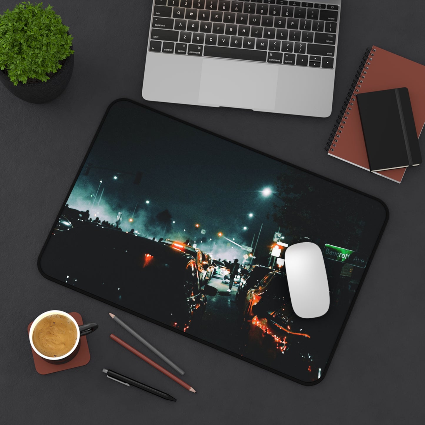 Automotive Street Graphic #11 Desk Mat