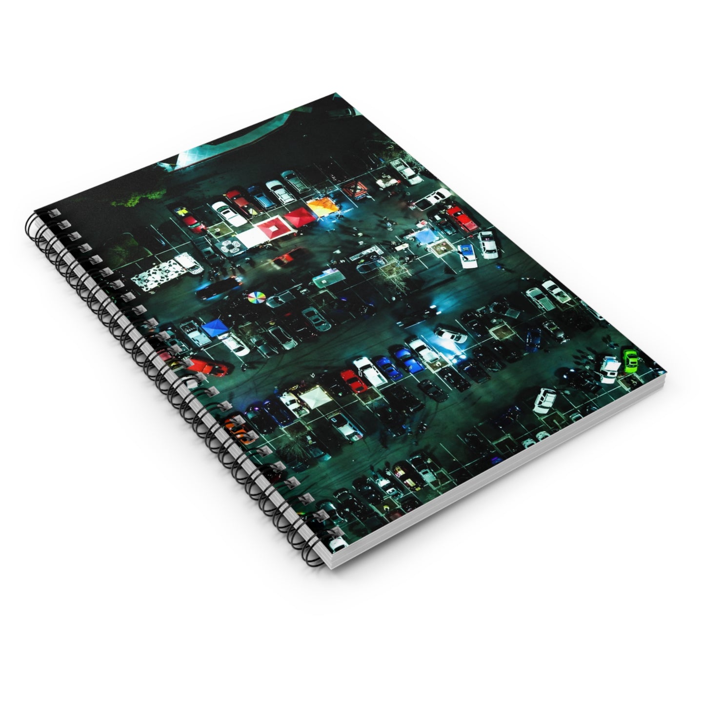 Aerial Street Graphic #610 Spiral Notebook