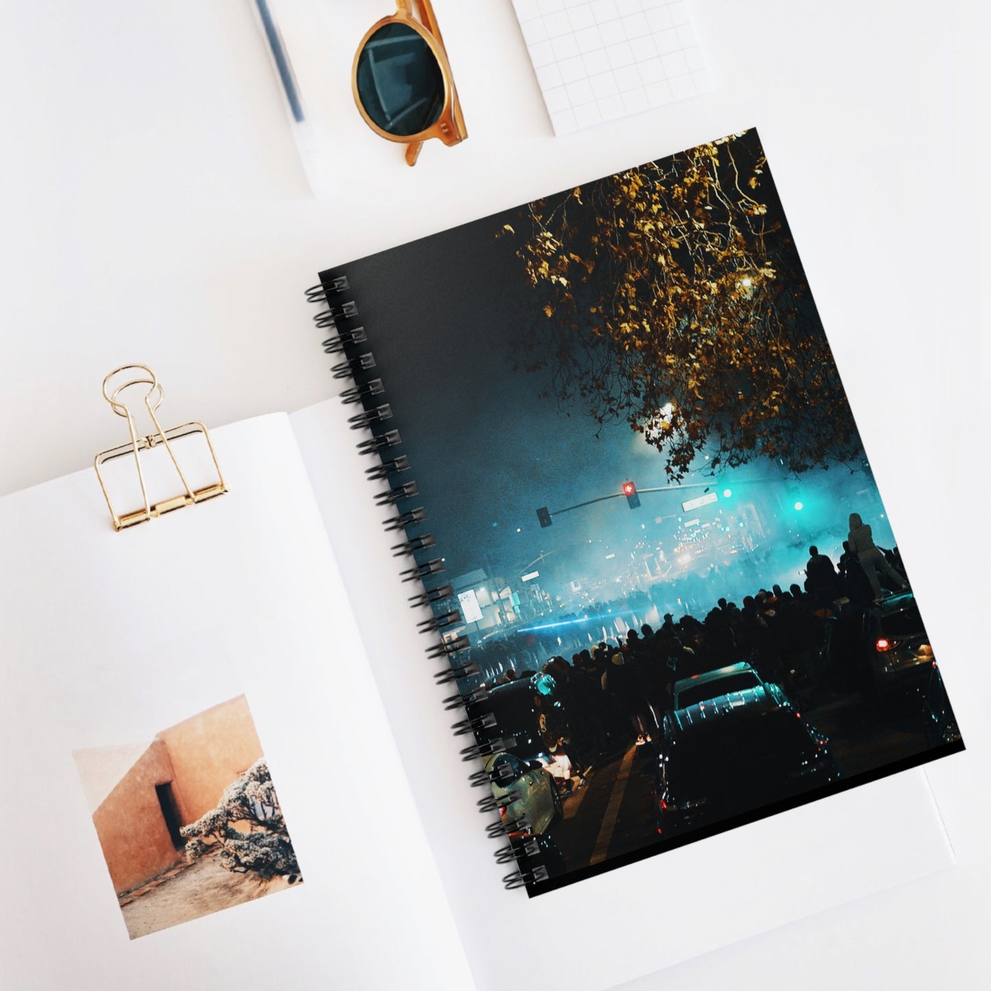Automotive Street Graphic #19 Spiral Notebook