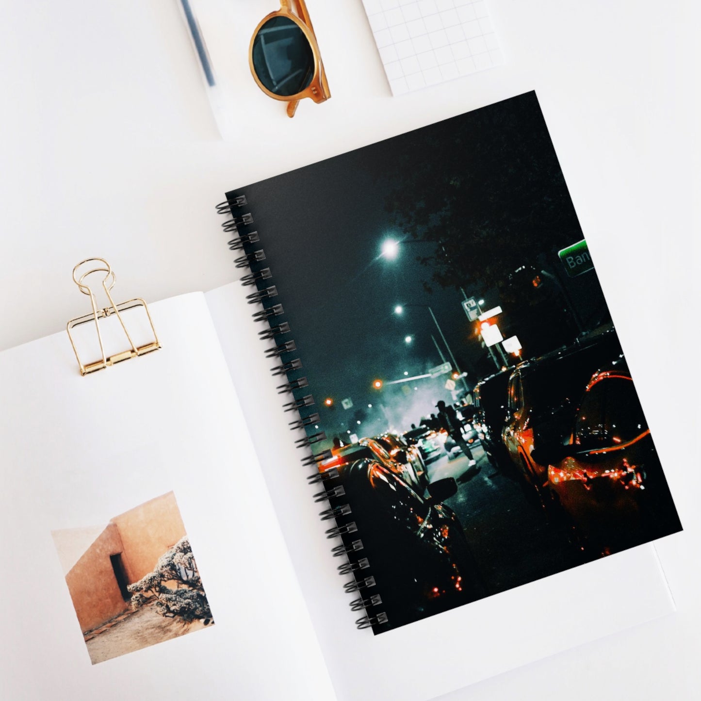 Automotive Street Graphic #11 Spiral Notebook