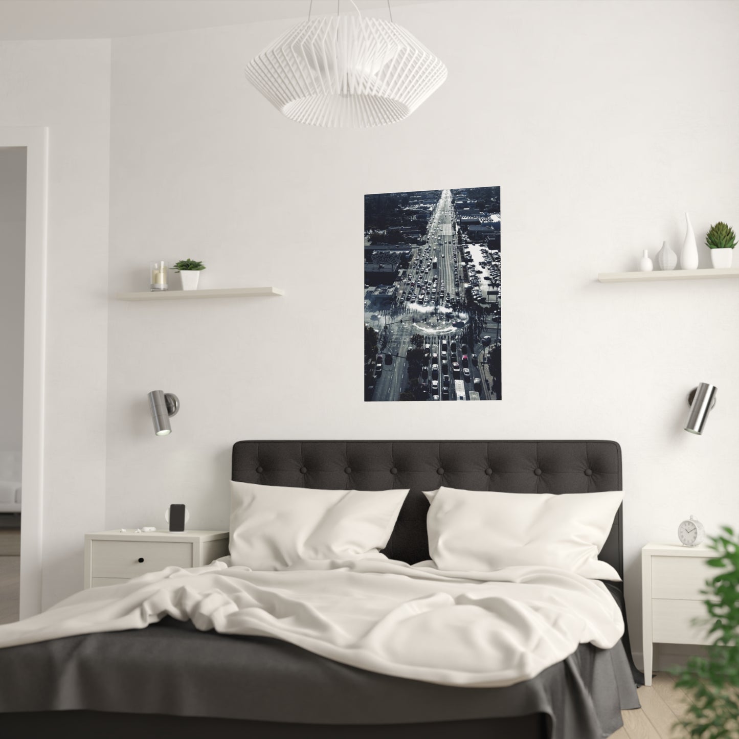 Aerial Street Graphic #606 Poster 24" x 36"
