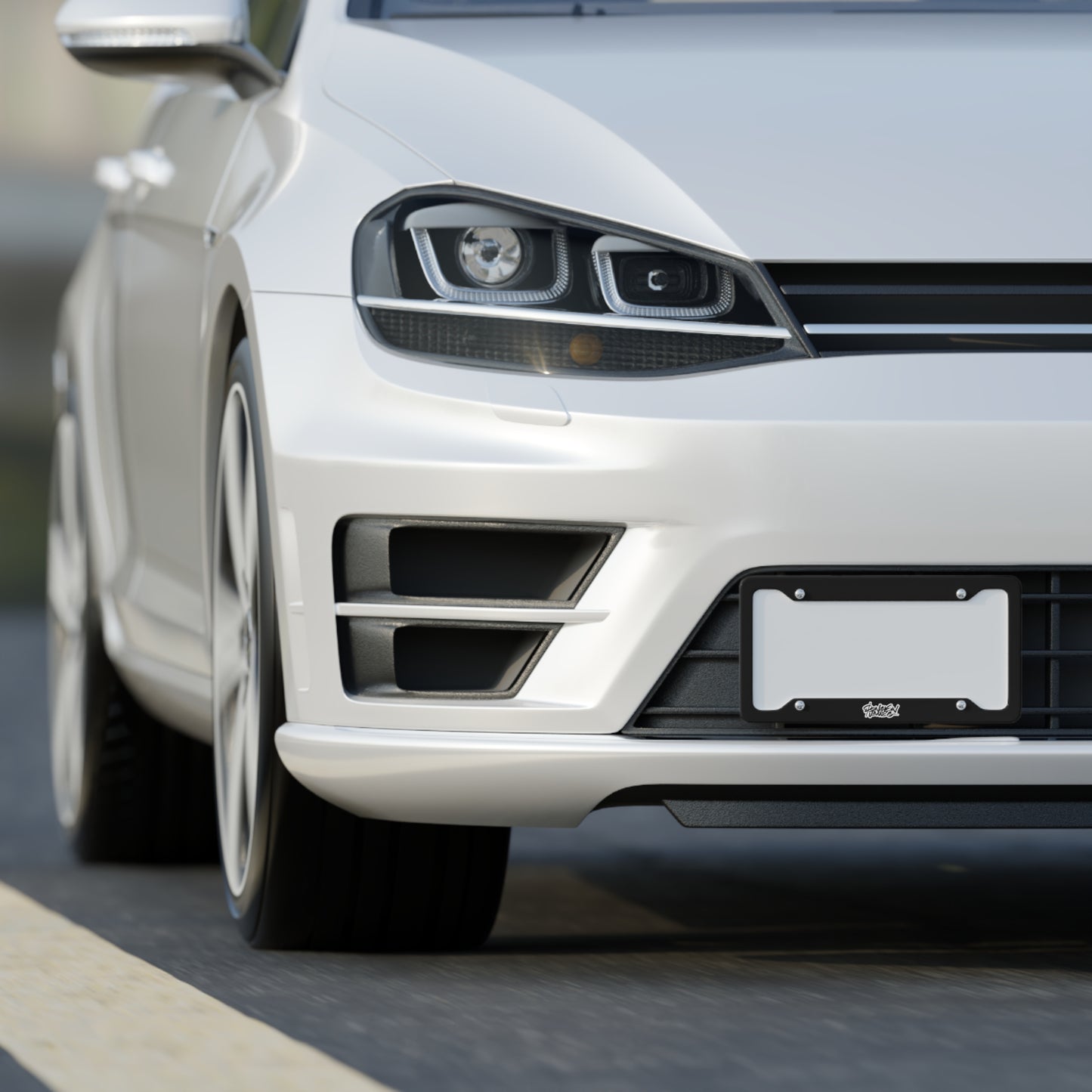 Donavon James Logo License Plate Frame