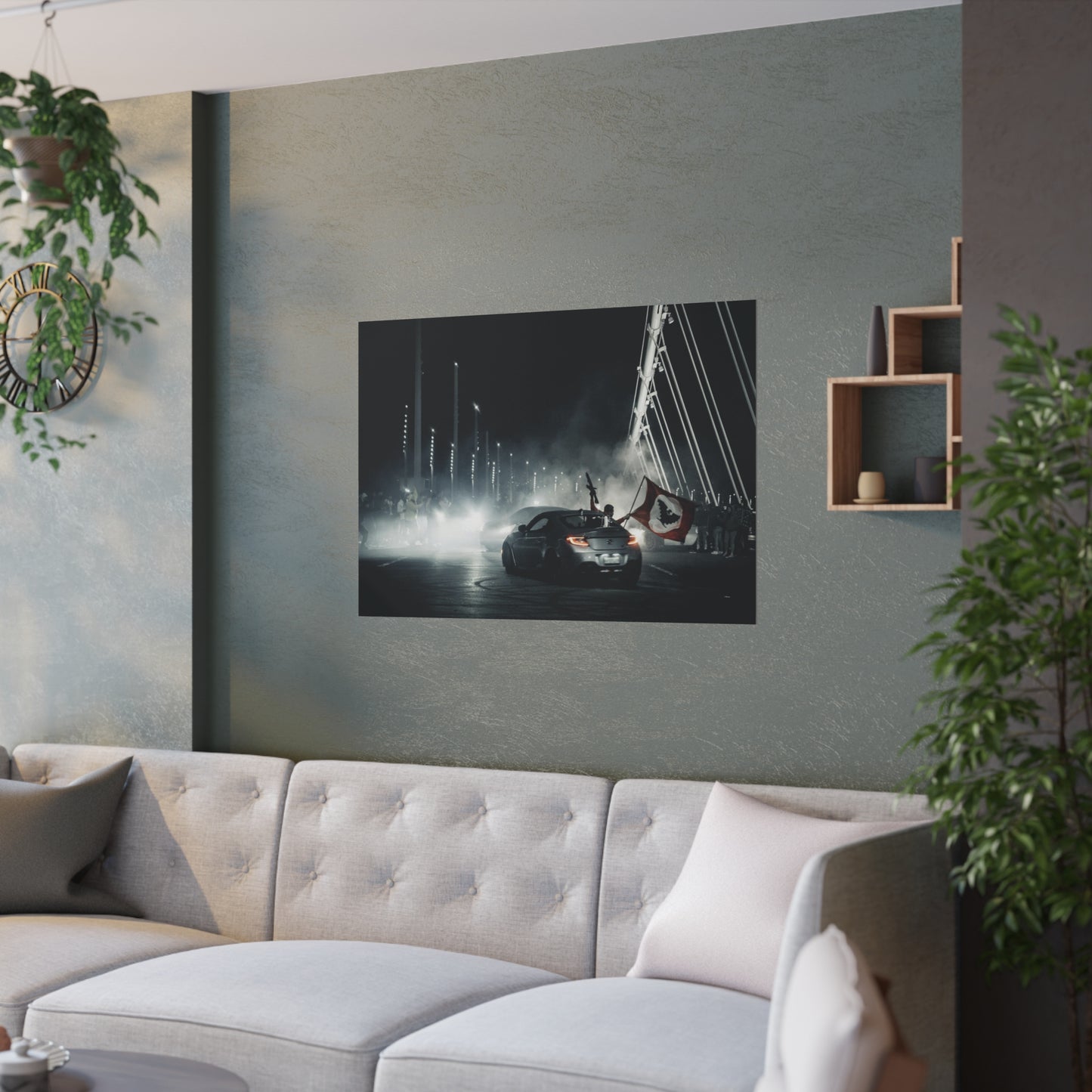 Automotive Street Graphic #41 Poster 36" x 24"