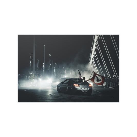 Automotive Street Graphic #41 Poster 36" x 24"