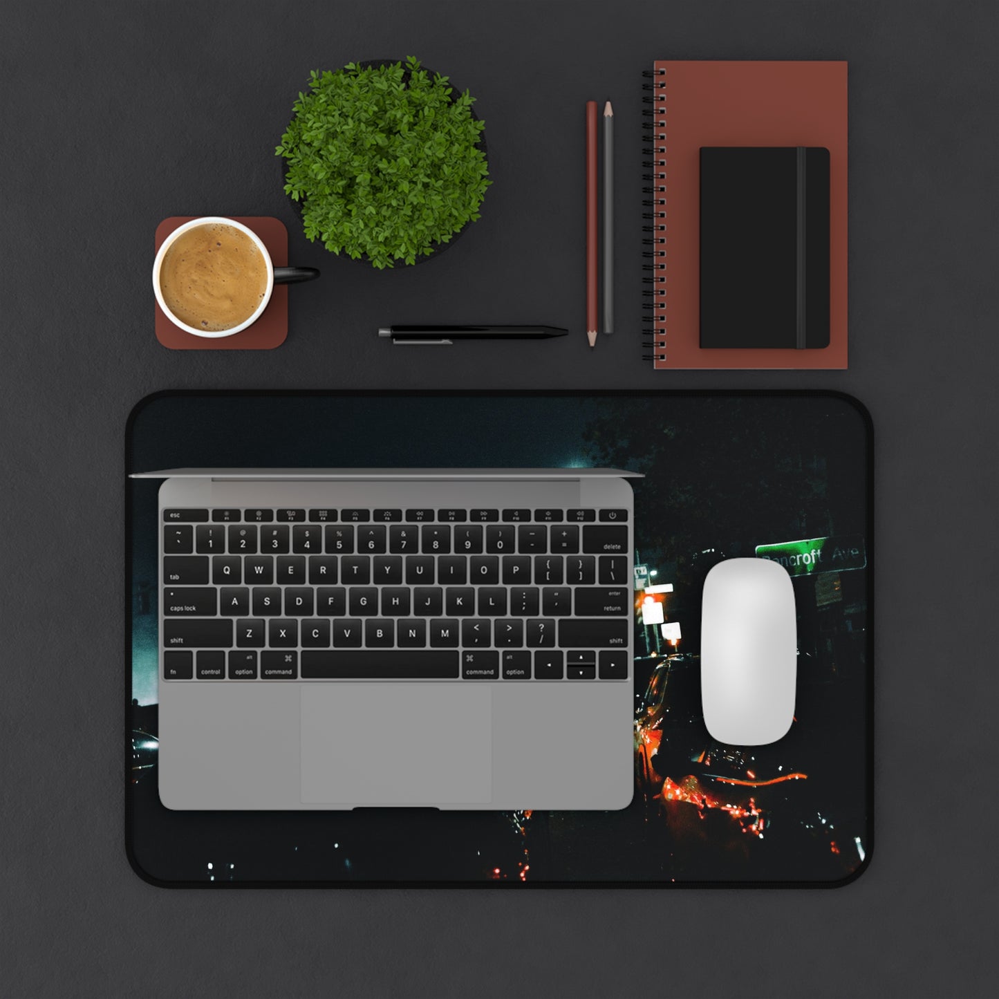 Automotive Street Graphic #11 Desk Mat