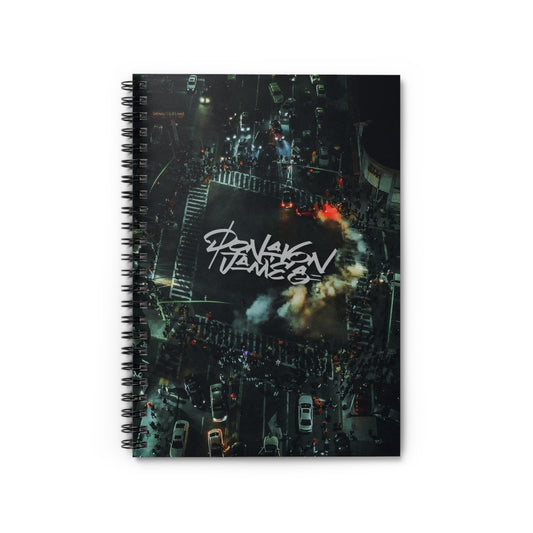 Automotive Street Graphic #33 Spiral Notebook