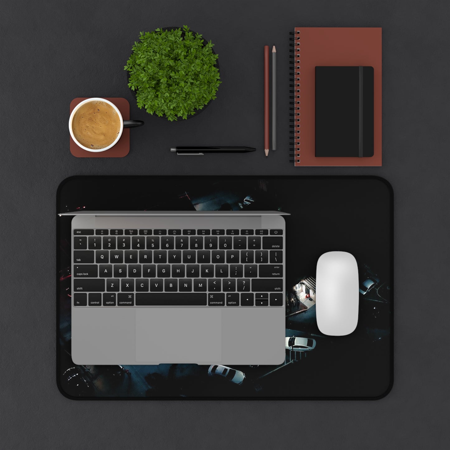 Aerial Street Graphic #602 Desk Mat