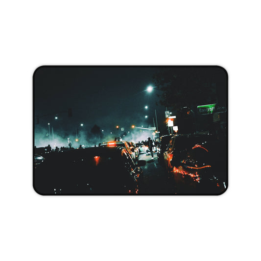 Automotive Street Graphic #11 Desk Mat