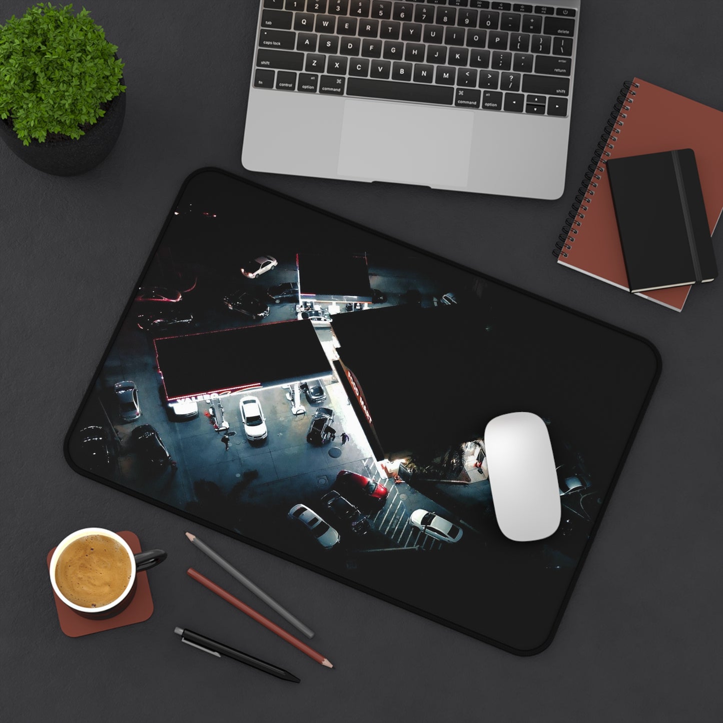 Aerial Street Graphic #602 Desk Mat