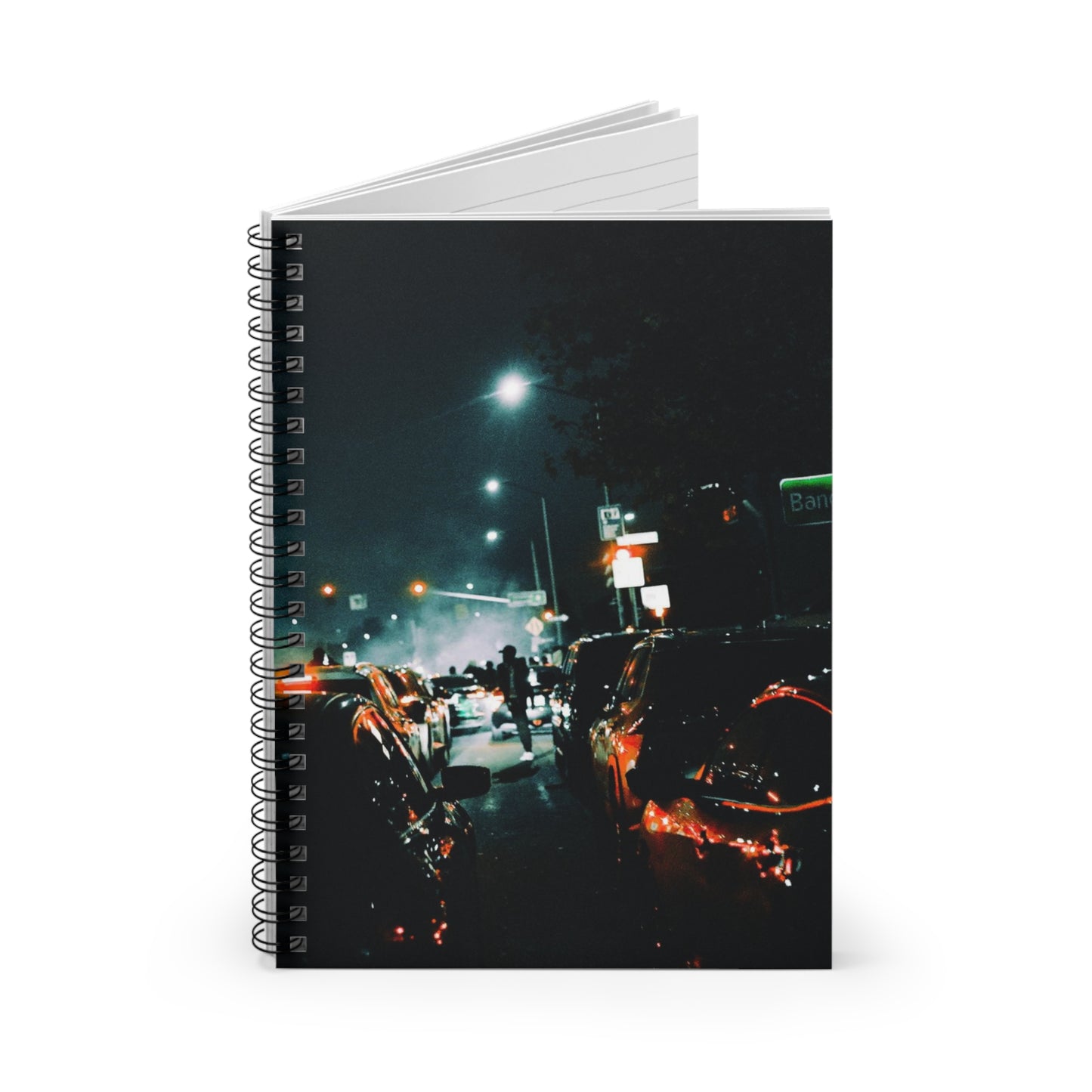 Automotive Street Graphic #11 Spiral Notebook