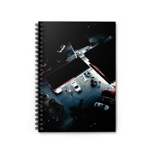 Aerial Street Graphic #602 Spiral Notebook