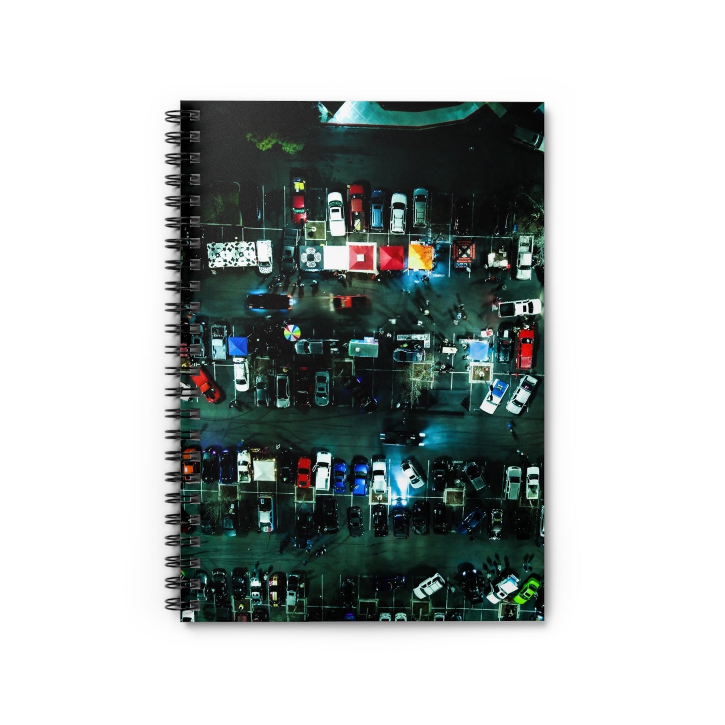 Aerial Street Graphic #610 Spiral Notebook