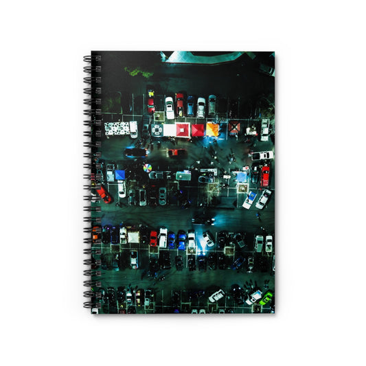 Aerial Street Graphic #610 Spiral Notebook