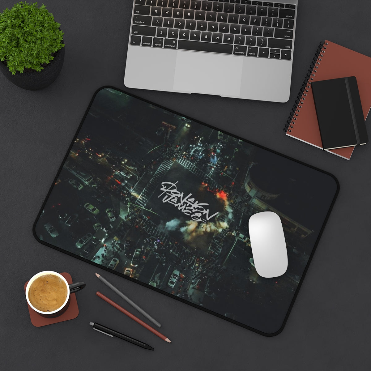 Automotive Street Graphic #33 Desk Mat
